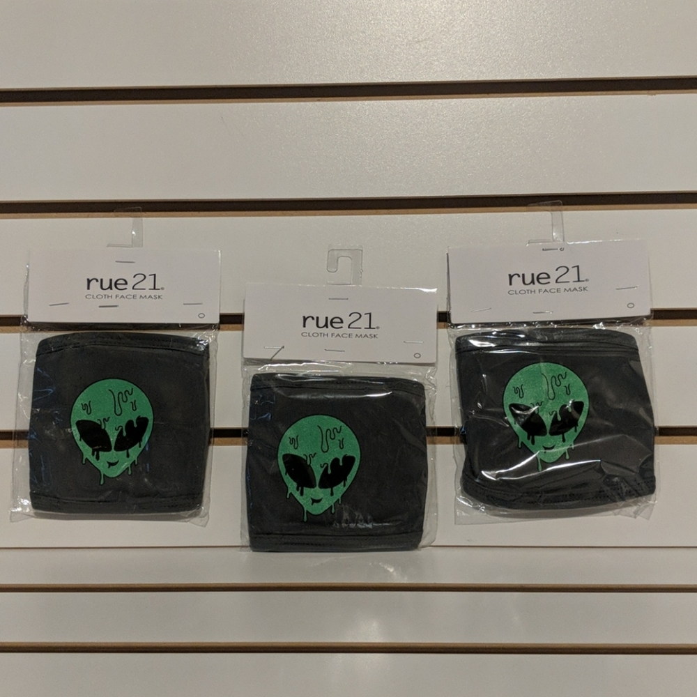 Rue 21 Alien Face Mask 3 pack